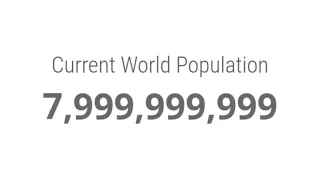 The Exact Moment the Population Hit 8 Billion
