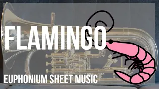 Euphonium Sheet Music: How to play Flamingo by Kero Kero Bonito