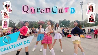 [KPOP IN PUBLIC CHALLENGE] (여자)아이들((G)I-DLE) - 'QUEENCARD' Dance Cover by (G)-CALL