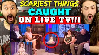 SCARIEST THINGS CAUGHT ON LIVE TV - REACTION!