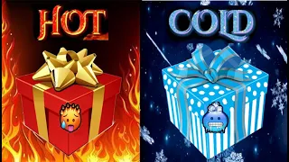 CHOOSE YOUR GIFT🎁| HOT🥵vs COLD🥶🎁ESCOLHA UM PRESENTE 🎁 ELIGE TU REGALO