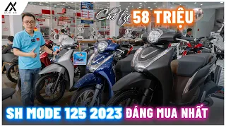 Honda Sh Mode 125 2023 Tay Ga Cao Cấp Đáng Mua Nhất | Giá SH Mode 2023 chỉ t58 triệu