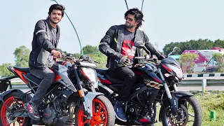 2023 Pulsar NS200 Bs7 Vs Ktm Duke 200 | Top End | Which is Faster?