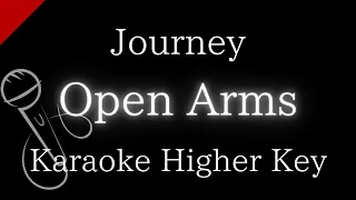 【Karaoke Instrumental】Open Arms / Journey【Higher Key】
