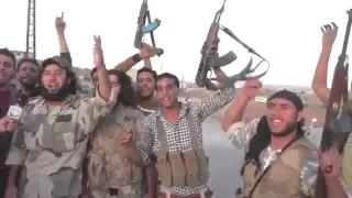 Игил поют и радуются после бомбардировок Россией! ISIS song
