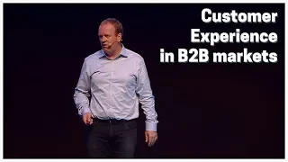 Customer Experience in B2B markets / keynote speaker Steven Van Belleghem