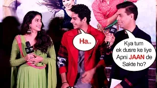 Sridevi's Daughter Jhanvi & Boyfriend Ishaan's On How Much They LOVE For Each Other @Dhadak Trailer