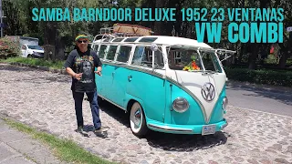 PROBANDO LA NAVE VINTAGE VW COMBI SAMBA BARNDOOR DELUXE 1952