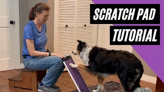 How to file your dog's nails with a Scratch Pad
