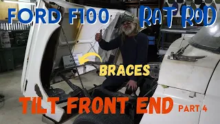 TILT FRONT END CONVERSION FORD F100 - BRACES (Part 4)