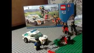 Обзор Лего 60042 Скоростная полицейская погоня.