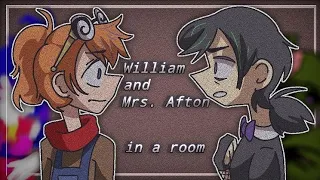 William Afton and Mrs Afton stuck in a Room for 24 hours||FNAF||Afton Family||My Weird AU