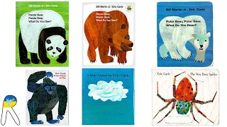 18 min Children's Tales by Eric Carle Bill Martin Jr. Animated Read Aloud Books with Animals Sounds