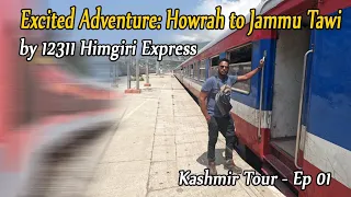 38 Hour Train Journey to Kashmir | Scenic Adventure Across India | Travel Vlog 2023 |