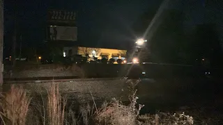 NS Intermodal Train clears Jodeco Rd with NS 9569 Leading