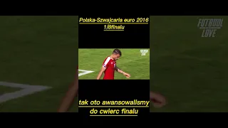 Polska-Szwajcaria 1/8 finału euro 2016 #shorts