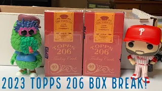 2023 Topps 206 Low Series Tobacco Sized Mini Box Break!