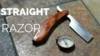 CHEAP and AWESOME-  How to make a STRAIGHT RAZOR at home