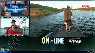 2017 Bassmaster LIVE at Toledo Bend Sunday Pt1