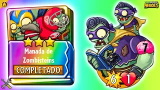 MANADA DE ZOMBISTEINS | ARREGLANDO MAZOS ESTRATÉGICOS #17 | Plants vs. Zombies: Heroes