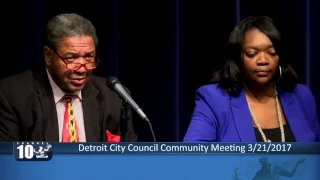 Detroit City Council Community Mtg March 21 WCCCD