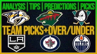 FREE NHL 10/19/21 Picks and Predictions Today Over/Under NHL Betting Tips and Analysis