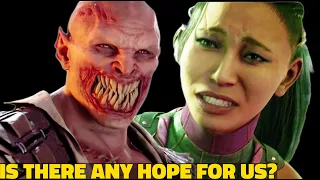 MK1 Baraka & Mileena Share Their Painful Experiences  ( Baraka Blames Liu Kang - All Intros )