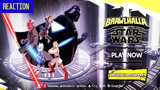 Reacting to Brawlhalla x Star Wars Official May the 4th Event Launch Trailer