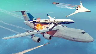 Airplane Crashes & Shootdowns #1 | Besiege