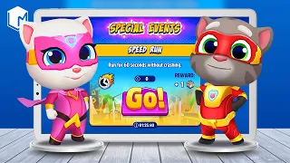 Talking Tom Hero Dash - Speed Run Event Gameplay Walkthrough - Tom, Angela, Ben, Hank & Ginger