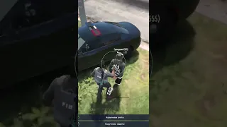 ЧМОШНИКИ ДУМАЛИ Я ПРОСТО МЕНТ #shorts #gta5rp