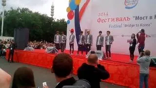 BTS in Moscow 20140615 part 5