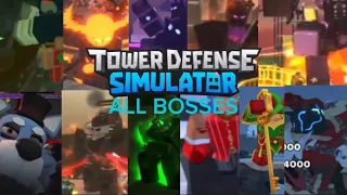 TDS all bosses currently in the game ver. 1.11.0