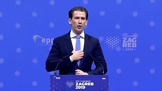 21.11.2019 - Rede Sebastian Kurz - EVP-Kongress Zagreb