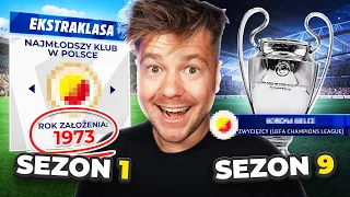 WYGRAŁEM LIGĘ MISTRZÓW NAJMŁODSZYM KLUBEM EKSTRAKLASY w FC 24!