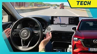 Assistenzsysteme im Mazda CX-60 im Test: Neuer Lenkassistent (CTS), Tacho & Head-up-Display