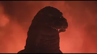 Volcano scene Godzilla Vs Mothra 1992