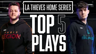 Surge FINALLY Win as Skrapz CLUTCHES Round 11 1v1?! | Top 5 Plays — LA Thieves Home Series