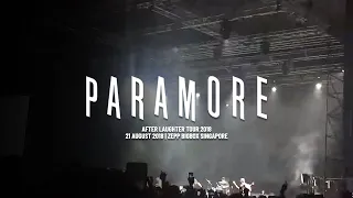 Ignorance (live) | Paramore | Zepp@Bigbox Singapore | 2018