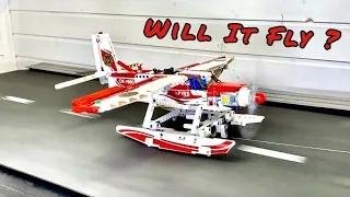 Will It Fly? Lego Technic Fire Airplane TakeOff Test