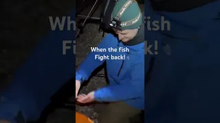 When the fish fight back!