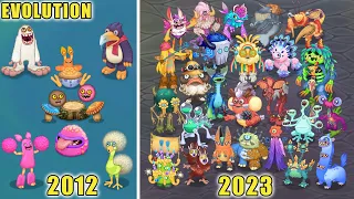 My Singing Monsters Evolution - Full Song 4.0.0 | My Singing Monsters 2012-2023