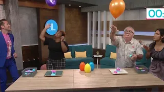 Insider studio audience play egg-cellent games on Houston Life