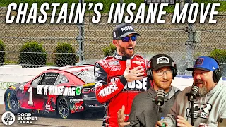 Door Bumper Clear Reacts to Ross Chastain’s Hail Mary Move at Martinsville | Door Bumper Clear