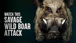 How To Survive This Scary Wild Boar Attack