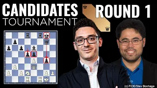'Literally does not care about king safety' | Fabiano Caruana vs Hikaru Nakamura | Candidates 2022