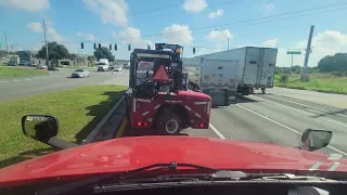 Picking up a coca cola load in Auburndale FL