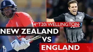 New Zealand Vs England - 4th IT20 2019 McLean Park- Cricket 19 Highlights [4K]