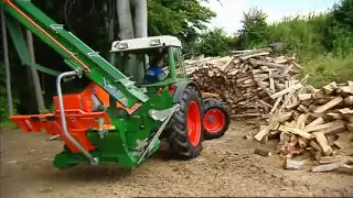 Log saw with conveyor CutMaster 700 Posch