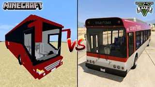 MINECRAFT BIG BUS VS GTA 5 BIG BUS - WHICH IS BEST?